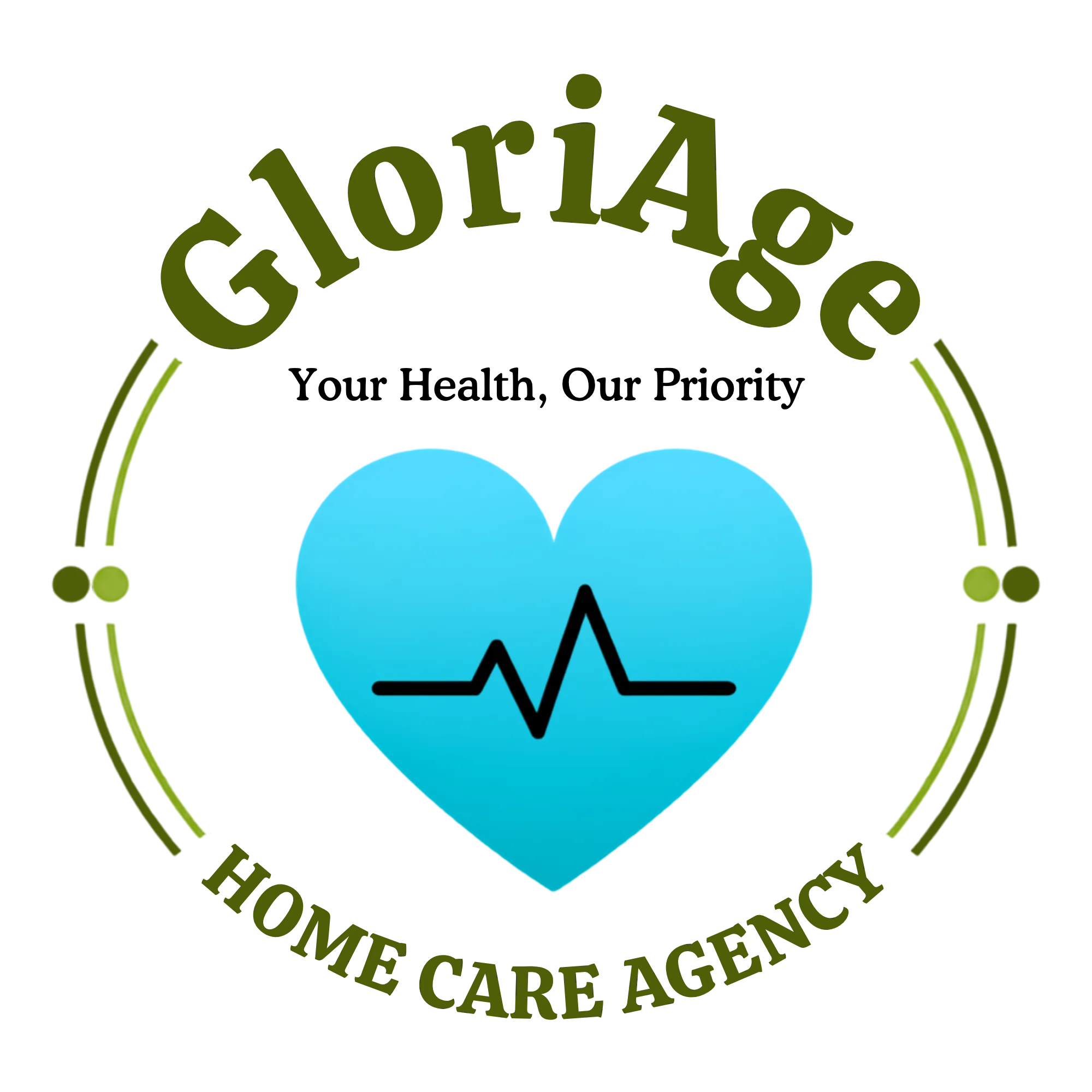 GloriAge Home Care Agency logo serving families with home care services in Columbus, OH.